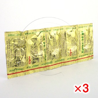 ジプラックス50mg(セフスパンジェネリック)【3シートセット】の画像