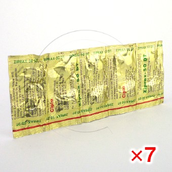 ジプラックス50mg(セフスパンジェネリック)【7シートセット】の画像