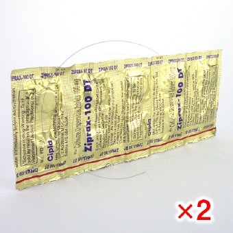 ジプラックス100mg(セフスパンジェネリック)【2シートセット】の画像