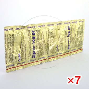 ジプラックス100mg(セフスパンジェネリック)【7シートセット】の画像