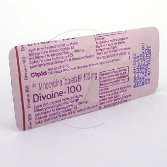 ディバイン100mg(ミノマイシンジェネリック)【3箱セット】の画像