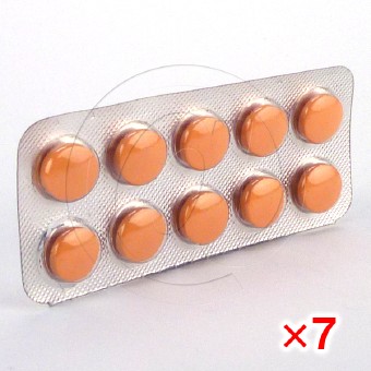 ノルフロックス200mg(バクシダールジェネリック)【7シートセット】の画像