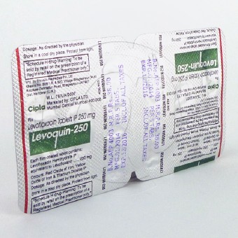 レボクイン250mg(クラビットジェネリック)の画像