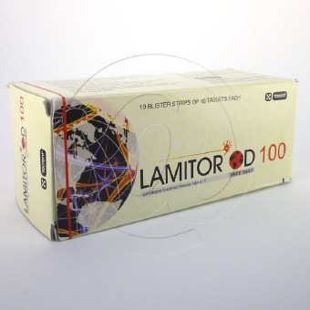 ラミトールOD錠100mg(ラミクタールジェネリック)の画像