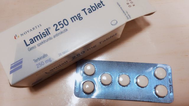 ラミシール錠250mg-飲み薬だけど副作用は少ない